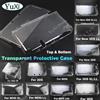 YuXi Custodia protettiva in cristallo trasparente per Nintend NDS Lite NDSi XL LL Custodia rigida in plastica per 2DS Nuovo 3DS XL LL GBA SP