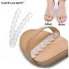 KOTLIKOFF Cuscinetti in Silicone per scarpe da donna inserti antiscivolo solette in Gel per tallone dell'avampiede autoadesive per sandali con tacco Pad antiscivolo