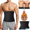 NONE Mens Addome Riduttore Sauna Shaper Del Corpo Fitness Sudore Trimmer Cintura Vita Trainer Pancia Dimagrante Shapewear Vita Trainer Corsetto We
