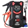 PAIVIROKU Avviatore di emergenza 5 in 1 con pompa d'aria Scatola di avviamento di picco 3000A Batteria da 150PSI con gonfiatore digitale per pneumatici Avviatore di emergenza per batteria per auto