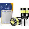 KEVANLY 2 pz. T10 W5W 24 LED Canbus Senza Errore 194 168 Lampadina 5W5 5W 12V Super Luminosa Luce Interna Auto Luce Targa 6000K Bianca