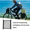 taotaocar Rete Elastica per Moto per il Trasporto del Casco, Rete in Maglia Elastica per Fissaggio Bagagli su Moto, Scooter, Veicoli Elettrici e Biciclette