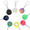 MochuaRFID Portachiavi epossidico intelligente NFC per Google Instagram WhatsApp Facebook Portachiavi con rubinetto di revisione Snapchat per feedback istantanei dei clienti