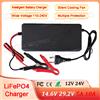 NONE Caricabatteria Lifepo4 da 14,6 V 29,2 V 5A 10A 4S 8S 12V 24V Caricatore intelligente per batteria al litio ferro fosfato Caricatore 110 V-240 V