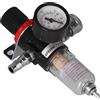 Aramox AFR2000 Regolatore separatore olio acqua filtro umidità compressore d'aria da 1/4 pollici con manometro