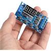 NONE Interruttore timer ritardo ciclo trigger DC 5V-36V Modulo relè accensione/spegnimento con display a LED Modulo timer regolabile