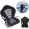 ShineTrip Sedile per paddleboard per kayak Sedile con schienale regolabile con custodia Sedile con schienale antiscivolo per barche a remi Pesca Canoa