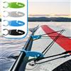 NONE Clip per paddle board 2 pezzi Morsetto fisso per paddle board Clip di fissaggio espandibili Forniture per sport acquatici per donne Ragazzi Ragazze Giovani