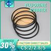 NC O-ring FKM nero CS: guarnizione di tenuta in fluoroelastomero da 2,5/3 mm resistente al calore e all'olio per automobili e macchinari