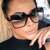 Julyrays 1/3/4/5 pezzi moda occhiali da sole quadrati oversize donne marchio di lusso personalità sfumato occhiali da sole femminili tonalità esterne Oculos