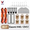 HAOYUNMA Per Xiaomi Robot Aspirapolvere H40 / OV51 Accessori Spazzola laterale principale Mop Panno Filtro HEPA Sacchetto per la polvere Pezzi di ricambio di ricambio