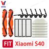 NONE Per Xiaomi S40 / OV81 Robot aspirapolvere Accessori Spazzola laterale principale Mop Panno Filtro Hepa Sacchetto per la polvere Pezzi di ricambio di ricambio