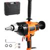 SucceBuy 2000W/2600W Trapano per carotaggio portatile Diametro di perforazione Impianto di perforazione per carotaggio diamantato a umido e a secco Robusto trapano per carotaggio per calcestruzzo