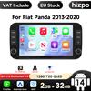 HIZPO Autoradio Hizpo 9 Pollici 1 Din con Carplay Wireless e Android Auto per Fiat Panda 2013-2024, Lettore Multimediale Video, Navigazione GPS, WIFI, Unità di Controllo con Schermo QLED, Sistema Vocale AI,