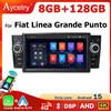 Aycetry Autoradio Wireless Carplay Android 15 con Schermo Multimediale da 7 Pollici per Fiat Grande Punto Linea 2005-2013 Stereo
