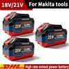 TDAEG Batteria al Litio Ricaricabile 18V 21V 6.0 9.0 12.0Ah per Utensili Elettrici Makita 18v, Chiavi a Impulsi, Seghe, Trapani, Smerigliatrici, Avvitatori