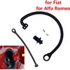 NONE Set di 1 Cavo di Fissaggio per Tappo Carburante per Fiat 500, Coperchio Interno, Parti Auto, Componenti Esterni per Automobili