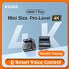 KAWA 4K Dashcam Anteriore MINI 7 Pro, Telecamera per Auto con APP/Controllo Vocale/WIFI6/GPS, Registratore Video Automatico, Dashcam, HDR, Telecamera per Cruscotto