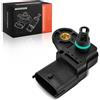 Frankberg Sensore di pressione Frankberg 1x per Alfa Romeo 147 159 Mito Dacia Duster Fiat Ducato Citroën 5S7045 5140331AA 009400291 0281002845