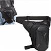 NONE Borsa da Serbatoio Moto Impermeabile, Marsupio, Borsa a Tracolla, Borsa da Coscia per Motociclisti, Attrezzatura Moto per Uomo e Donna