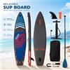 EGGORY Tavola da Stand Up Paddle Gonfiabile 335x81x15cm, SUP Board in PVC Premium per Adulti, Giovani e Principianti con Pagaia, Pinna, Leash, Pompa Manuale, Borsa Impermeabile, Zaino, Accessori