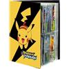 Bandai Simpatico album portacarte Pokemon Pikachu, custodia portatile per collezionisti di carte da gioco collezionabili
