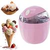 GETBSTOOP Piccolo Gelatiera Domestica Mini Ice Cream Maker, Pratica e Veloce in 15 Minuti con Controllo Touch, Compatta Macchina per Dessert da 500ml, Ideale per Gelato, Sorbetto, Yogurt e Dolci Freddi
