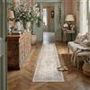 PureCozy Beige Tappeto Cucina Pelo Corto 60x180cm Tappeti Corridoio Passatoia Scendiletto Antiscivolo Lavabile Camera da Letto Sala Ufficio Lungo Carpet Morbido Rug