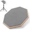 Helweet Drum Practice Pad, Pad per Batteria Silenzioso, Pad per Allenamento, Drum Pad in Gomma, Fornisce Eccellenti Proprietà di Assorbimento Degli Urti e Ammortizzazione, 8 Pollici