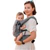 NEKO SWITCH AIR Baby - Marsupio Neonato Portabebè Regolabile Ergonomico Neonato Zaino Porta Bimbo e Bebè da 3.5 kg a 24 mesi