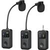 Cancellazione Rumore 2.4G Microfono Wireless 2.4GHz Trasmissione Ampia Frequenza