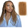 FASHION IDOL Afro Kinkys Capelli Umani Sfusi per Estensioni Dreadlock Riparazione Treccia Torsione Afro Kinky Capelli Umani per Locs 1 Confezione 50 Grammi 1.8 Oz Una e Tre Confezione in Vendita