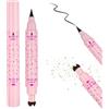 LOPHE Penna per Lentiggini a Doppia Testa, 2 In 1 Freckles Marker, Freckle Timbro, Impermeabile & Durata 24h, Asciugatura Rapida 6s, per Lentiggini del Viso - 01#LIGHT