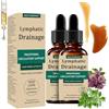 BNOYONERAS Drenaggio Linfatico Gocce, Gocce di Benessere peril Drenante Linfatico, Formula Erboristica Naturale, Adatte per Donne e Uomini，2