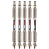 C.K Tools Vorteck - Set di 3 punte per cacciavite a percussione PZ2 SL4, 90 mm, per avvitatori a percussione, attacco esagonale da 1/4, zona di torsione magnetica, confezione da 3 pezzi CK T4482