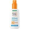 Garnier Ambre Solaire Advanced Sensitive SPF50+ Spray Protettivo Ipoallergenico 150 ml