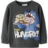 NAME IT Sweat Nmmdrave Stitch Nreg Wdi Felpa Bru, Urban Chic, 110 cm Bambino