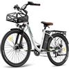 Fafrees F26 Lasting Bicicletta elettrica con pneumatici da 26", 250W,