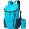 hehiy Zaino Scuola/Casual Unisex Multifunzionale,Zaini da Giorno per Viaggi,Sport,Corsa,Escursionismo Borsa Da Viaggio Nero/Bianco/Grigio/Blu scuro