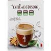 Foodness - Box da 10 Bustine di Ginseng Amaro, Bustine Compatibili con Sistema Lavazza a Modo Mio, Nespresso, Dolce Gusto, Senza Additivi, Glutine, Lattosio, Grassi Idrogenati e Zuccheri Aggiunti