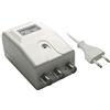 Metronic 414041 Alimentatore per Amplificatori d'Antenna con 2 Uscite TV, Bianco
