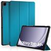 EasyAcc Custodia Cover Compatibile con Samsung Galaxy Tab A9+ / A9 Plus 11 Pollici 2023 SM-X210/ X215/ X216 Tablet, Blu Pavone