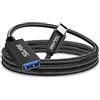 SOLMIMI Adaptateur USB C vers USB 3.0 pour Ordinateur Portable, téléphone Portable avec connecteur de Type C Câble USB C OTG pour Clavier, Souris, Carte mémoire et Autres périphériques USB - 1,2 m