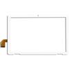 Audiosystem TOUCH SCREEN VETRO per Tablet MEDIACOM SMARTPAD IYO 10 4G M-SP1EY M-SP1EY4G 10.1 Bianco + Biadesivo Ricambio Digitizer (Display Non Incluso)