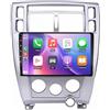 XIUNYIE Car Radio per Hyundai Tucson 2006-2013 Android 15 9 Pollici Touch Screen con Bt Fm Wifi Dual Usb Per, 4 Core 4G+64G