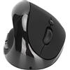 ANGGREK Mouse Verticale per Mano Sinistra, Mouse Wireless Ricaricabile, Design Ergonomico con DPI Regolabile per Utenti Mancini (#2)