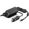 HKY 65W Alimentatore DC 12V-24V USB C PD Fast Caricabatteria per Auto per Haivision Falkon X2 5G Trasmettitore Video Satellitare Haivision Falkon X4 5G 4G 4K UHD SDI Trasmettitore Video AC Adattatore