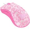 Razer DeathAdder Essential Gaming Mouse - Sensore ottico 6400 DPI, 5 pulsanti programmabili, interruttori meccanici, impugnature laterali in gomma - Hello Kitty and Friends Edition