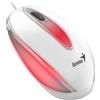Genius MOUSE USB DX-MINI FLASHING LED WHITE