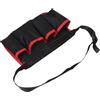 VILLCASE Marsupio da Cintura per Attrezzi Multifunzionale in Poliestere Nero Ampio Scomparto e Tasche Multiple Resistente per Giardinaggio e Manutenzione Professionale